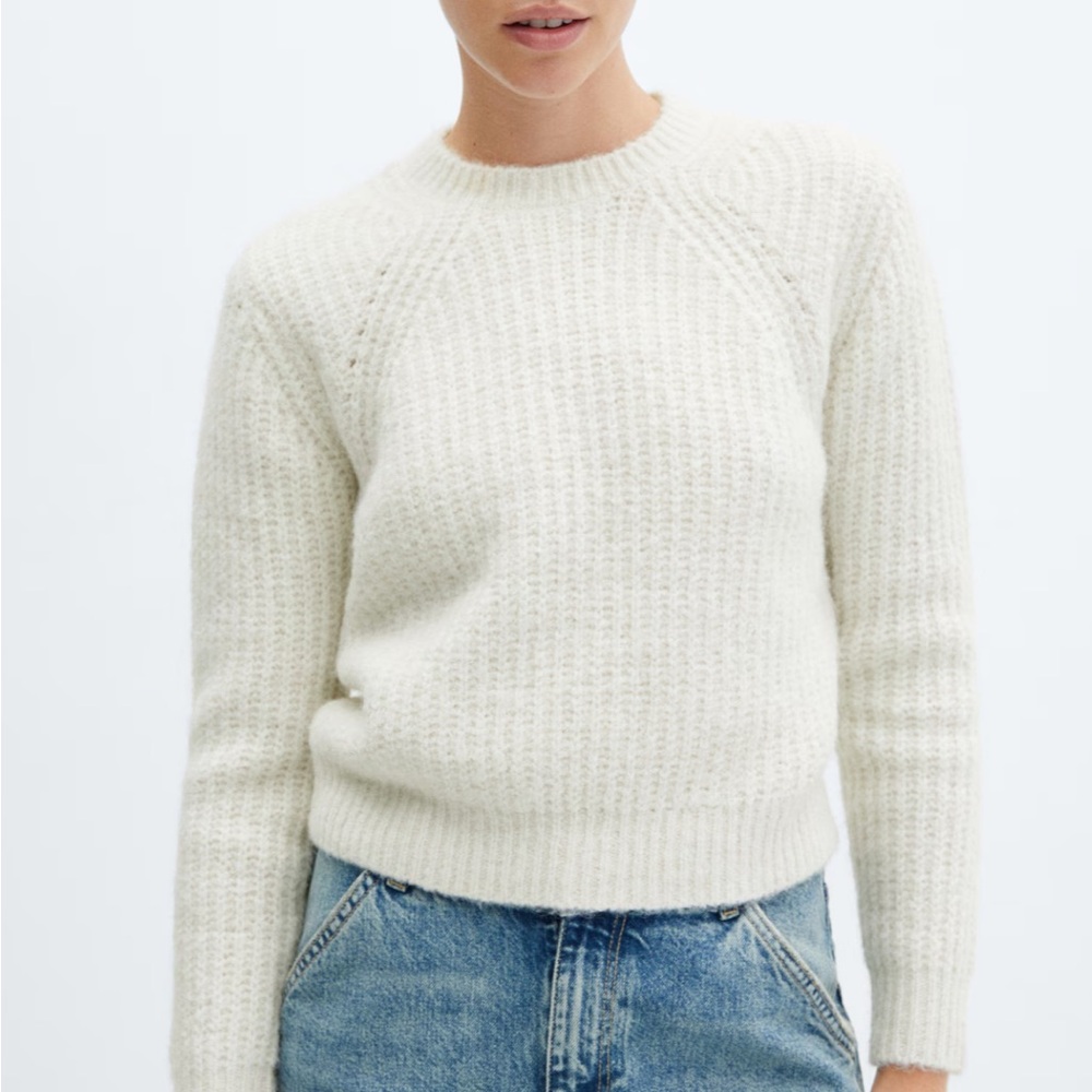 Cozy White Women's Sweater